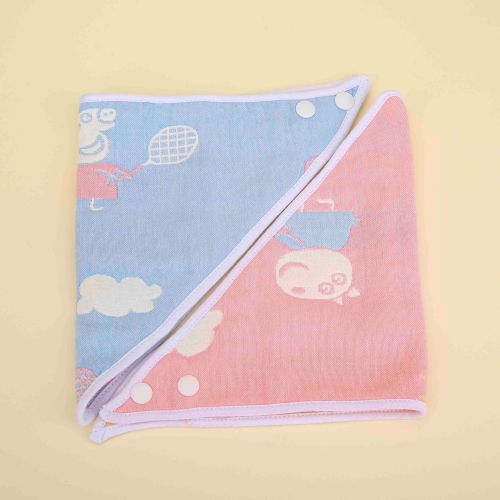 spring and Autumn New 0-3 Years Old Baby Boys and Girls Baby Pure Cotton Waterproof Bib Bib Triangle Towel 