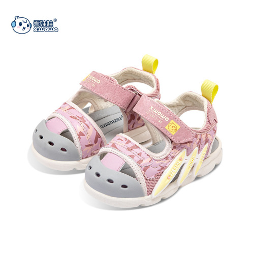 Factory Direct Sales Baby Sandals Baby Toddler Shoes Breathable Functional Soft Bottom Non-Slip Men and Women Baby Anti-Collision Sneakers