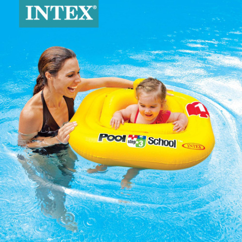 intex56587 baby seat swimming ring children‘s thickened double-layer protective ring children‘s water playing supplies