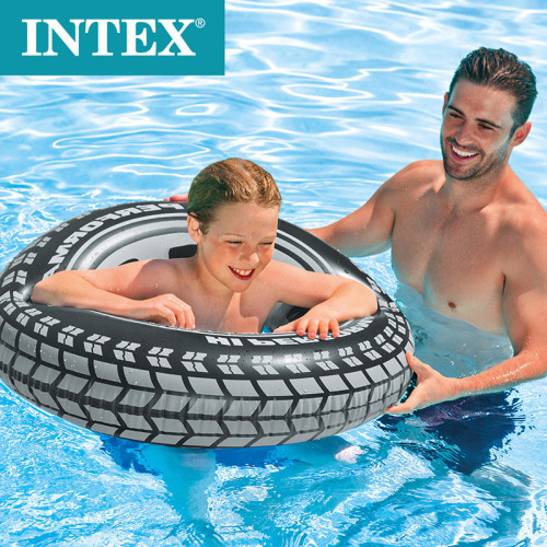 intex59252 creative tire water wing summer children‘s swimming ring seaside underarm swimming ring inflatable toy