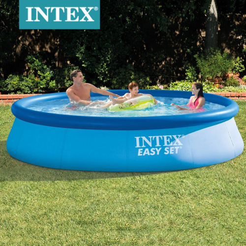 original authentic intex28130 round inflatable pool home family pool outdoor pool toys