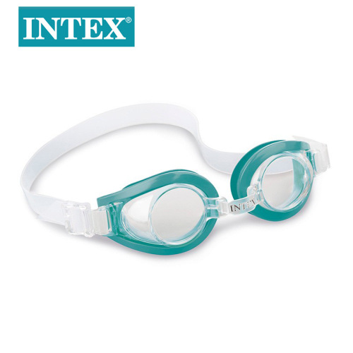 intex55602 summer kids swimming glasses silicone pvc anti-fog comfortable swimming goggles outdoor glasses glasses