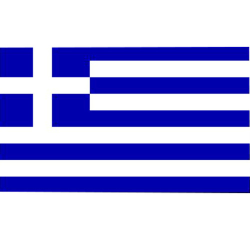 cross-border supply of greek flag 90 * 150cm double-sided silk screen printing