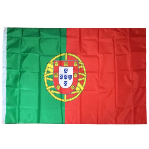 Cross-Border Supply Flag of Portugal 3 * 5ft No. 4 90 * 150cm Polyester Fabrics Flag Portuguese Flag