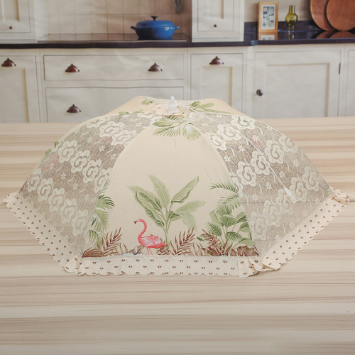 Customized Household Food Cover Dust Cover Foldable round Square Steel Wire Vegetable Cover Wholesale