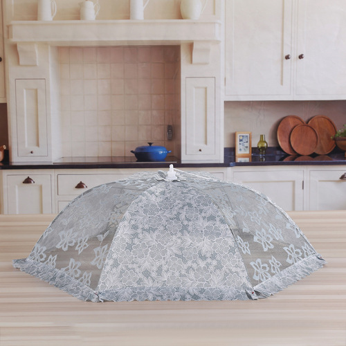 factory direct supply summer lace vegetable cover household kitchen insect-proof cover foldable mesh dust cover custom wholesale
