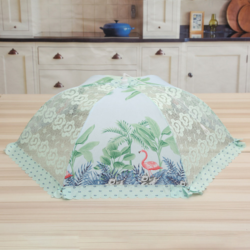 summer hot sale table food cover vegetable cover dust cover foldable round square steel wire vegetable cover factory wholesale