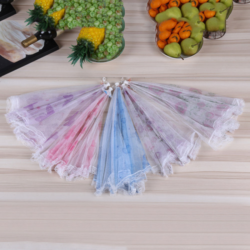 factory direct supply folding vegetable cover umbrella folding lace vegetable cover dustproof food cover removable vegetable cover wholesale