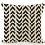 Pillow Cover Customized European Style Black and White Geometry Abstract Car and Sofa Cushion Cover Home Supplies Hot Sale