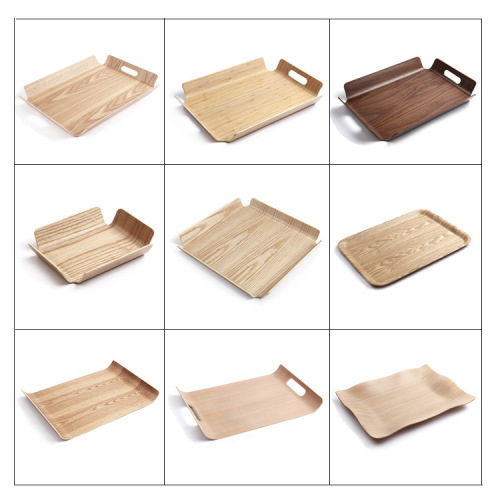 wooden portable rectangular baking cake bread plate optional display plate serving plate wooden pastry tray