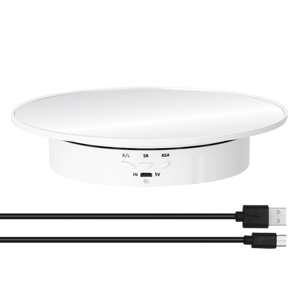 智能电动转盘直播拍摄 展示台 旋转台支架详情6