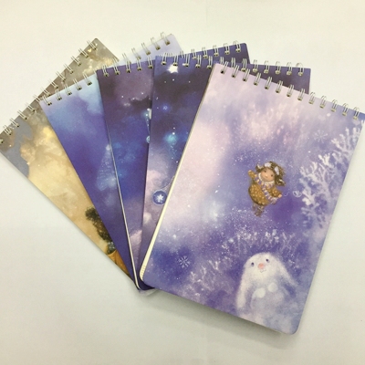 B5 spiral Color Cover notebook Office School Supplies Stationery