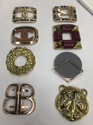 zinc alloy chanel style shoe buckle available single shoes boots buckle luggage accessories clothing accessories belt buckle
