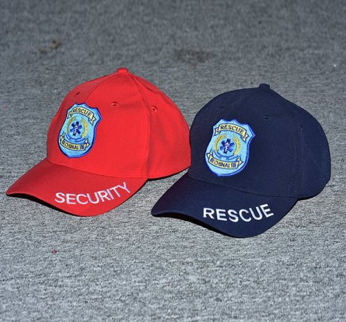 quick-drying emergency rescue training cap road fire rescue cap mountain rescue embroidery peaked cap