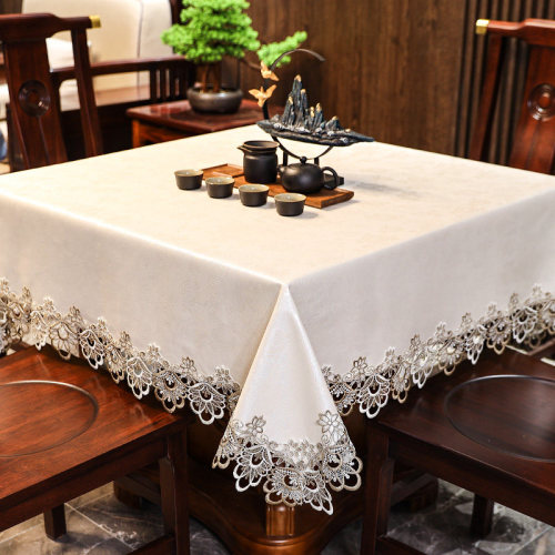 mahjong tablecloth square table cloth waterproof oil-proof disposable household high-grade balcony bedroom generous tablecloth