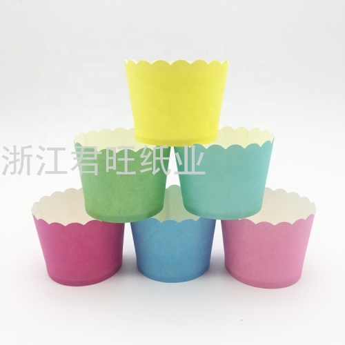 factory direct small color machine cup small hard muffin cup high temperature resistant cake tray cake paper cup