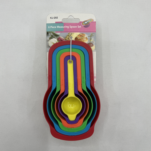 multifunctional measuring spoon with scale measuring cup combination measuring cup rainbow 6pc measuring spoon measuring spoon set food baking tools