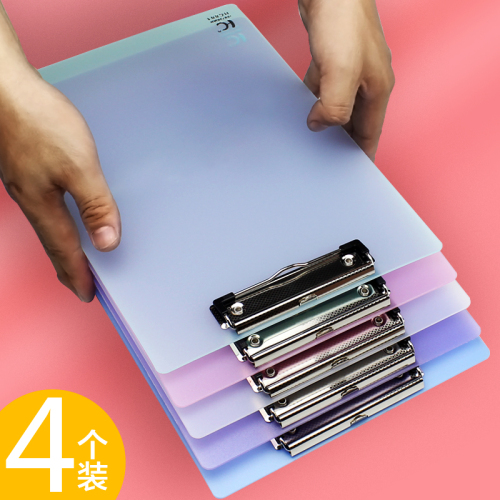 plate holder a4 folder office supplies plywood stationery writing plate holder transparent plastic note board pad writing board