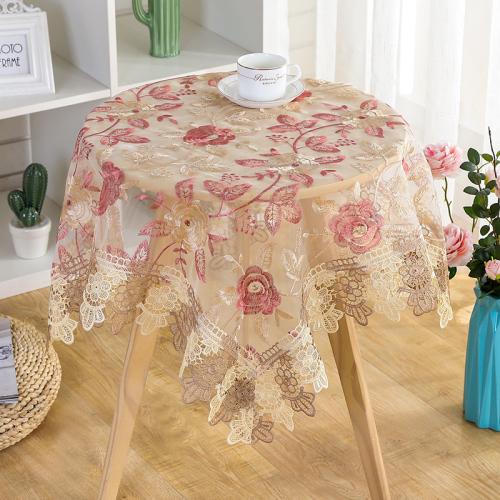 universal cover towel lace yarn tv cover rectangular dining table coffee table cloth small round table tablecloth bedside table multi-purpose cover cloth