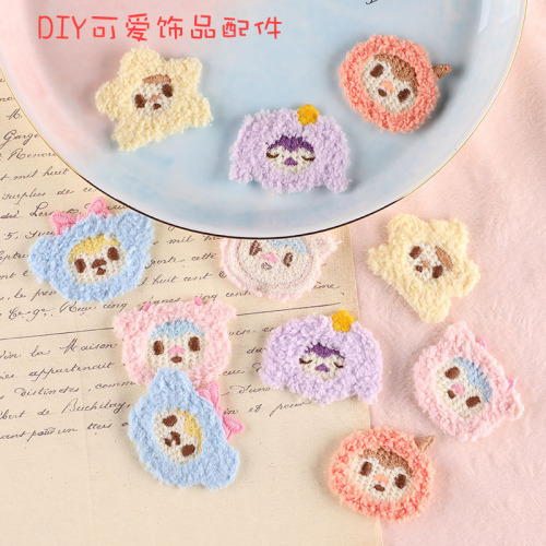 Computer Emboridery Label Water Soluble Embroidery Patch Hand Made DIY Hand account Accessories Shoes and Hats Bags Accessories Patch Cloth Stickers 