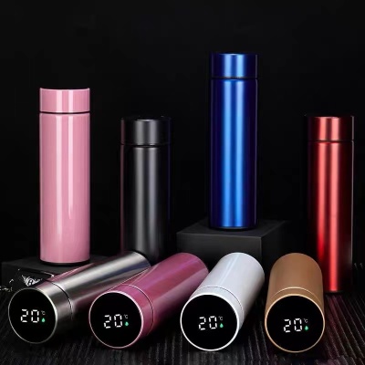 Smart Insulation Cup Stainless Steel 304 Temperature Measuring Cup Female Display Temperature Cup Male Business Children Gift Customization