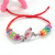 Woven drop oil design bracelet friendship Unicorn Turtle Flamingo bracelet