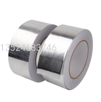 Factory Direct Aluminum Foil Tape High Temperature Resistant Shielding Duct Flame Retardant Waterproof Heat Insulation Anti-Aging 
