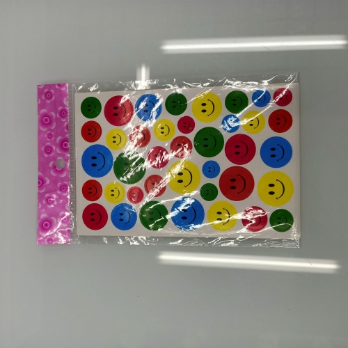 Customized Self-Adhesive Love Stickers， smiley Stickers