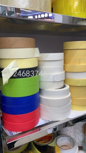 masking tape color masking paper tape tearable paint masking paper blue yellow color