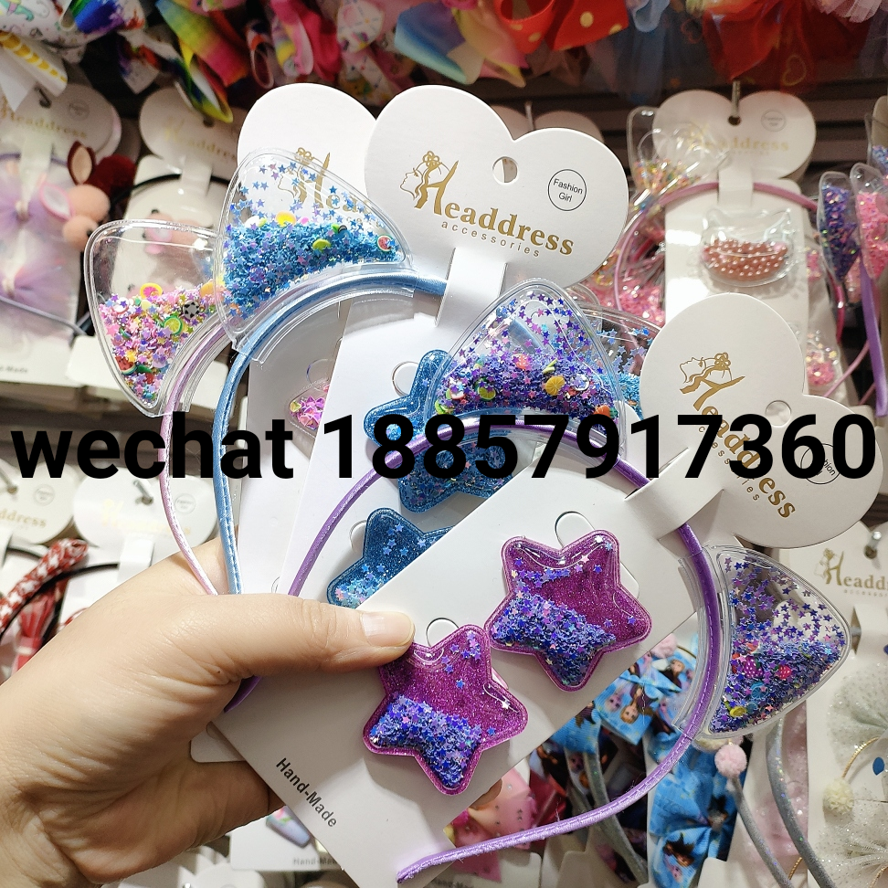 Children's hair accessories exquisite girls' fabric headband/hairpin factory direct sales