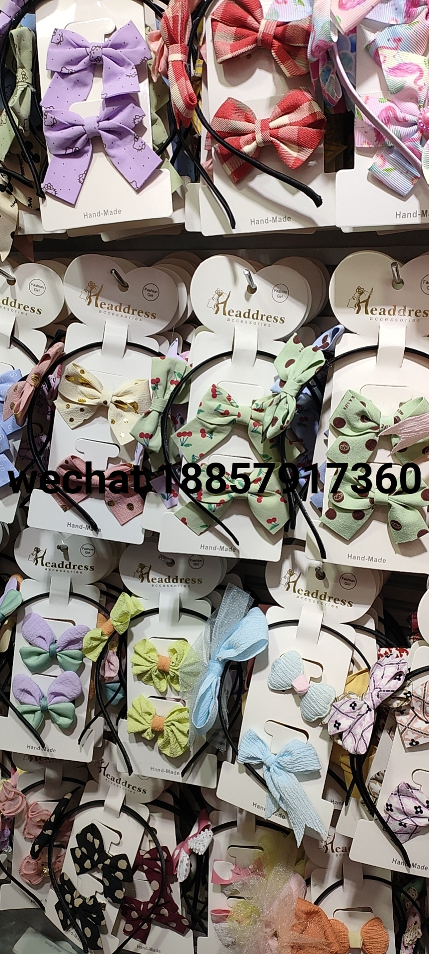Children's hair accessories exquisite girls' fabric headband/hairpin factory direct sales