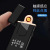 Zodiac Lighter Laser Sculpture Personalized Fingerprint Induction Ultra-Thin USB Charging Windproof Electronic Lighter