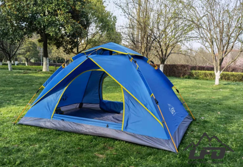 two-person fake double-layer automatic tent. open the tent quickly camping outdoor one piece dropshipping