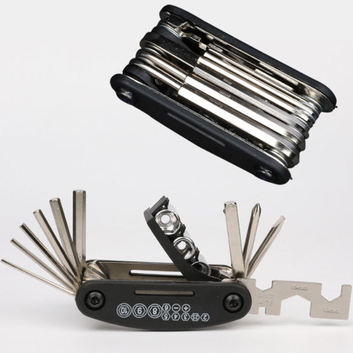 15-in-1 Mountain Bicycle Multi-Function Tools/Inner and Outer Hexagonal Screwdriver Wrench/Combination Cycling Fixture