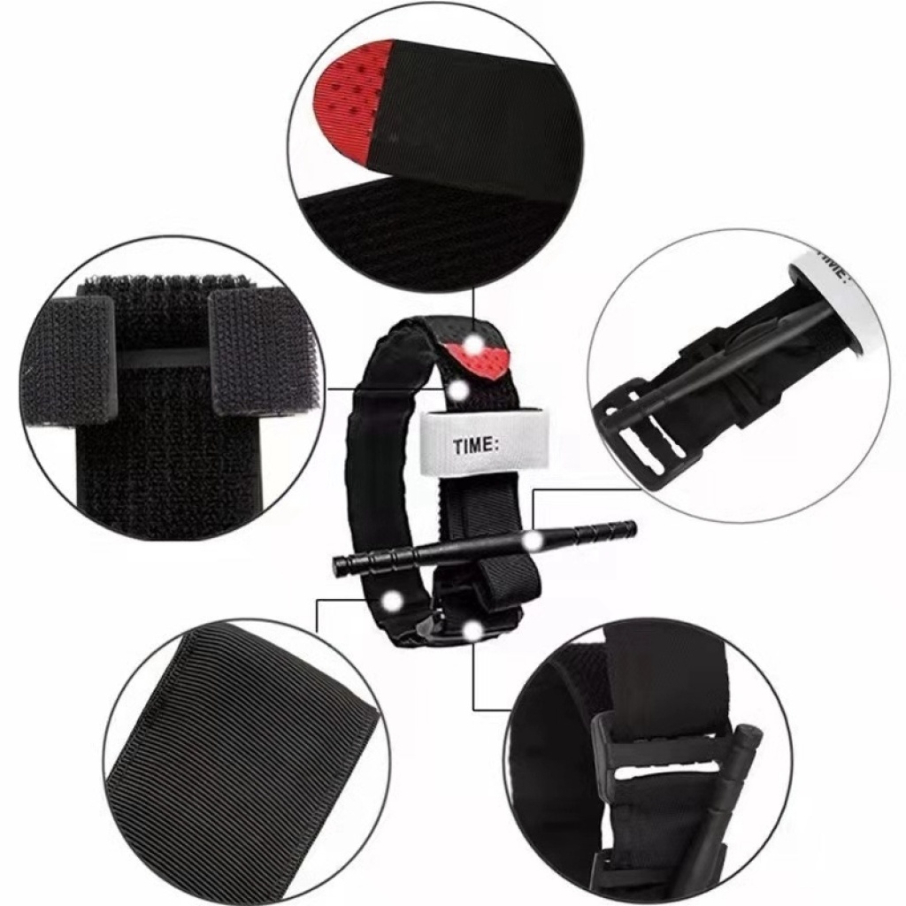 CAT止血带 旋压式单手操作止血带战术动脉急救止血带户外急救绷带详情1