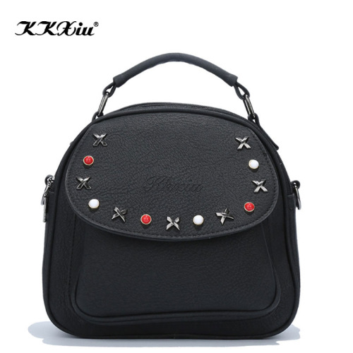 multi-purpose personality casual crossbody travel mini handbag popular women‘s backpack foreign trade wholesale factory direct sales