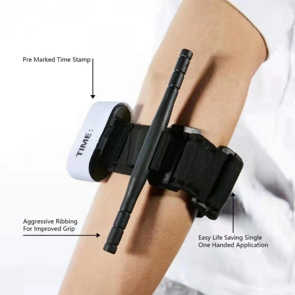 CAT止血带 旋压式单手操作止血带战术动脉急救止血带户外急救绷带详情2