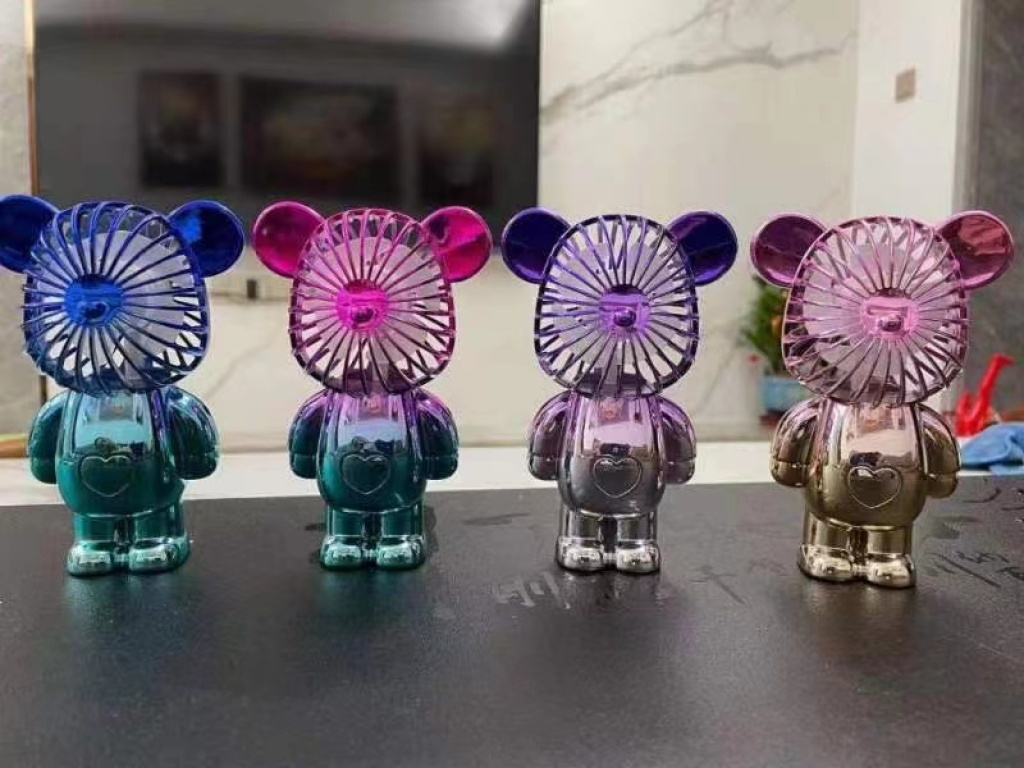 新款小风扇批发地摊小风扇迷你手持便携式usb充电仙女学生礼品详情12