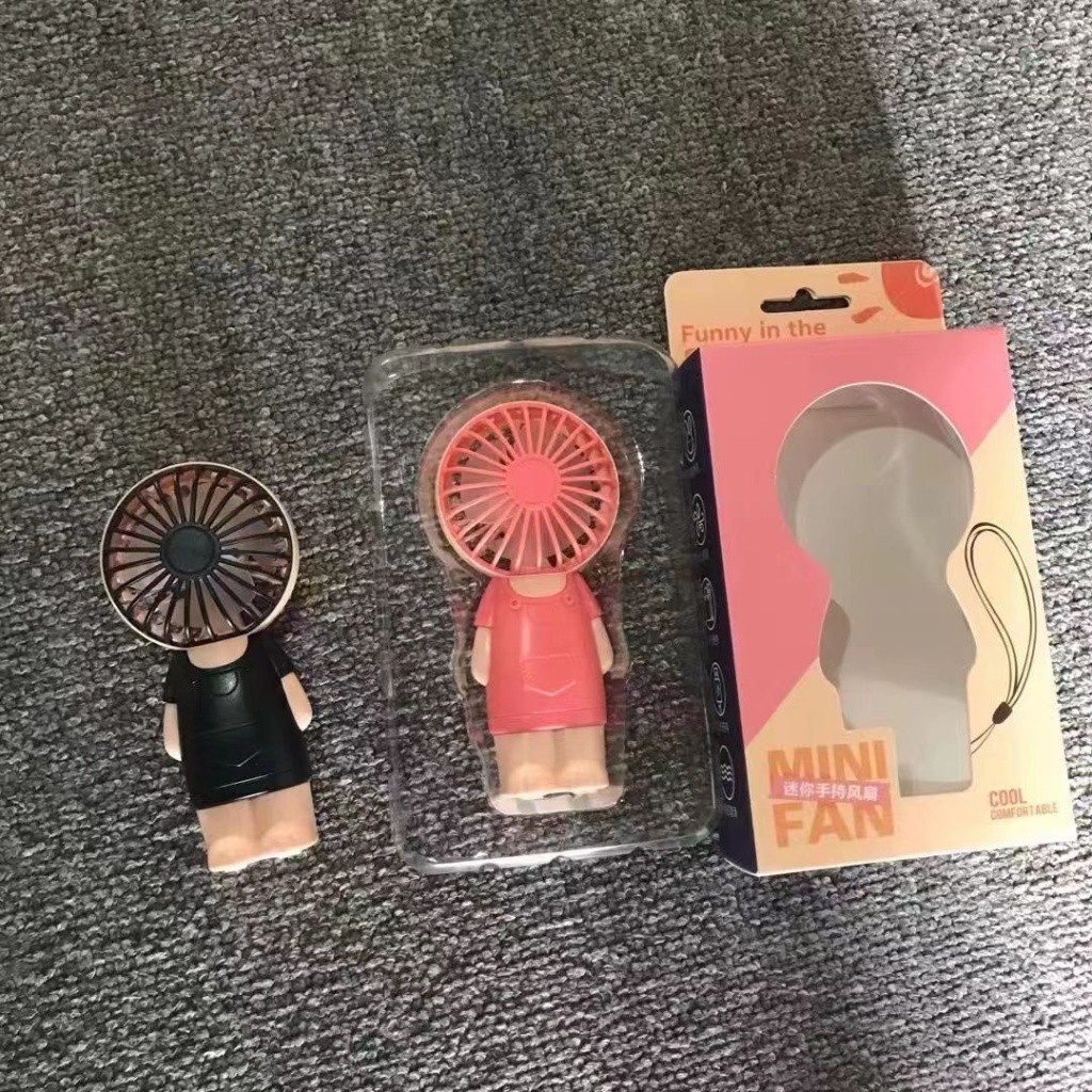 新款小风扇批发地摊小风扇迷你手持便携式usb充电仙女学生礼品详情4