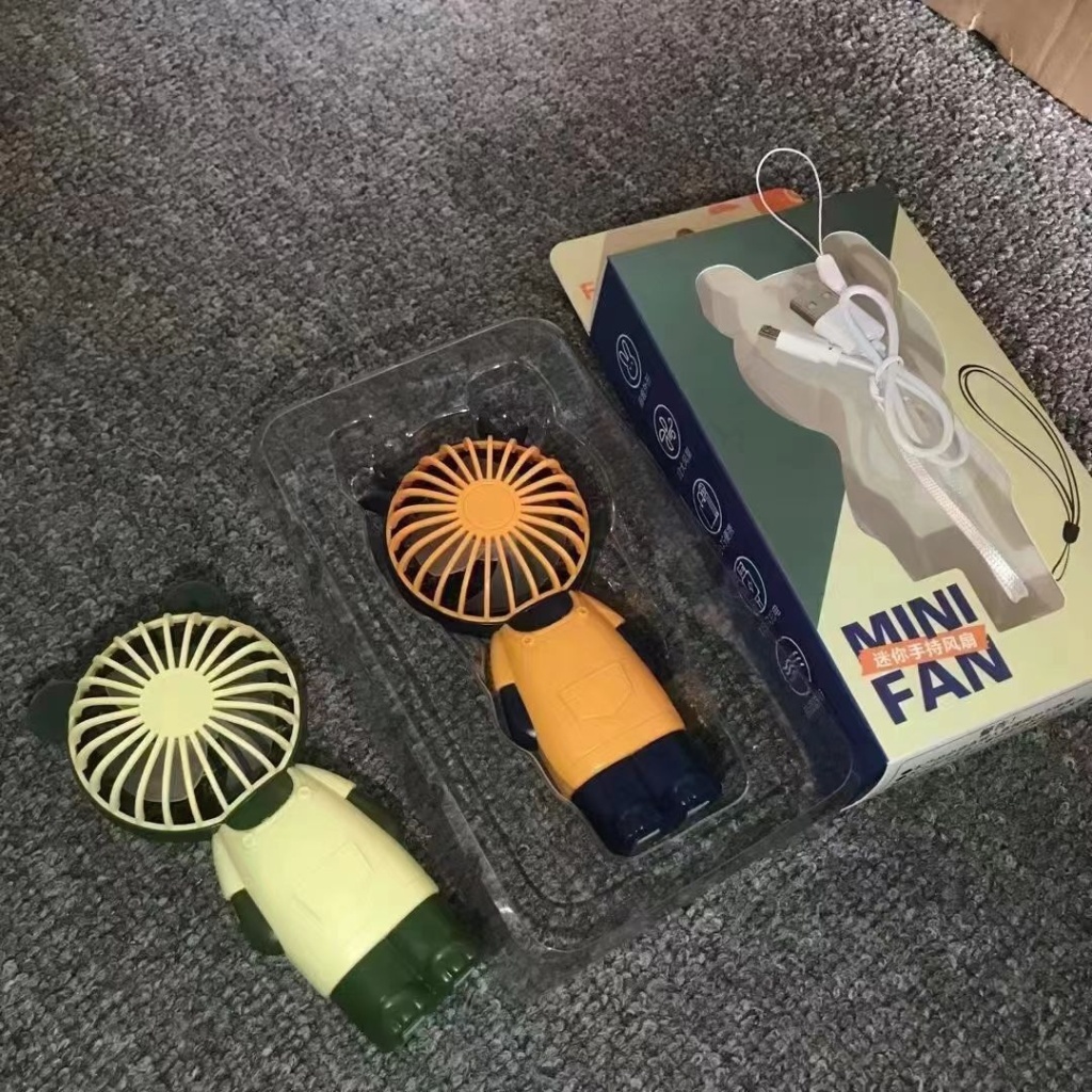新款小风扇批发地摊小风扇迷你手持便携式usb充电仙女学生礼品详情8