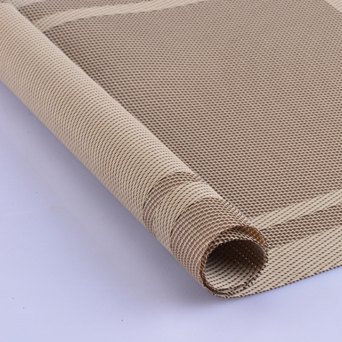 teslin jacquard mesh pvc beach folding chair fabric placemat coaster customized wholesale cross-border supply