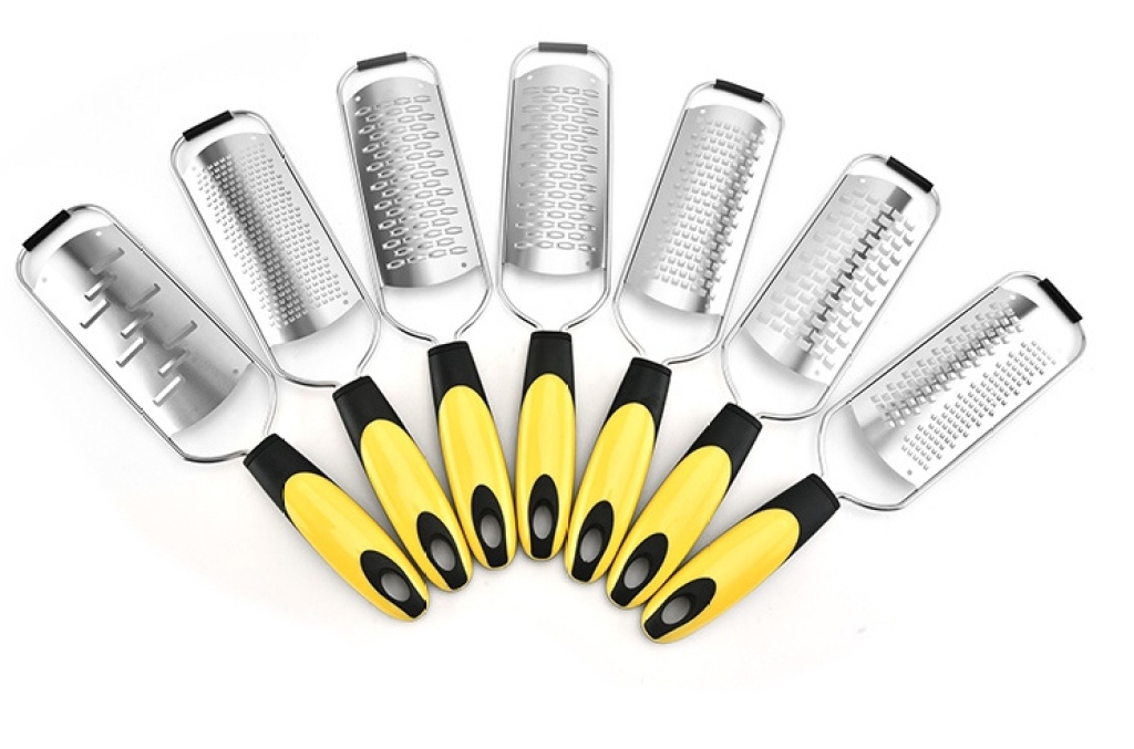 Stainless steel multi-functional grater, vegetable cheese grater, cheese grater, flat grater, kitchen small tools pic 12
