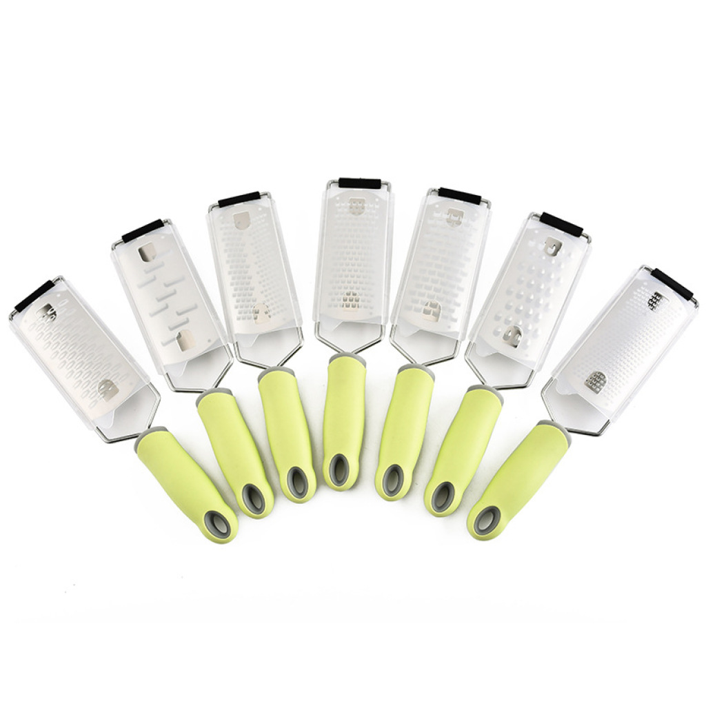 Stainless steel multi-functional grater, vegetable cheese grater, cheese grater, flat grater, kitchen small tools pic 3