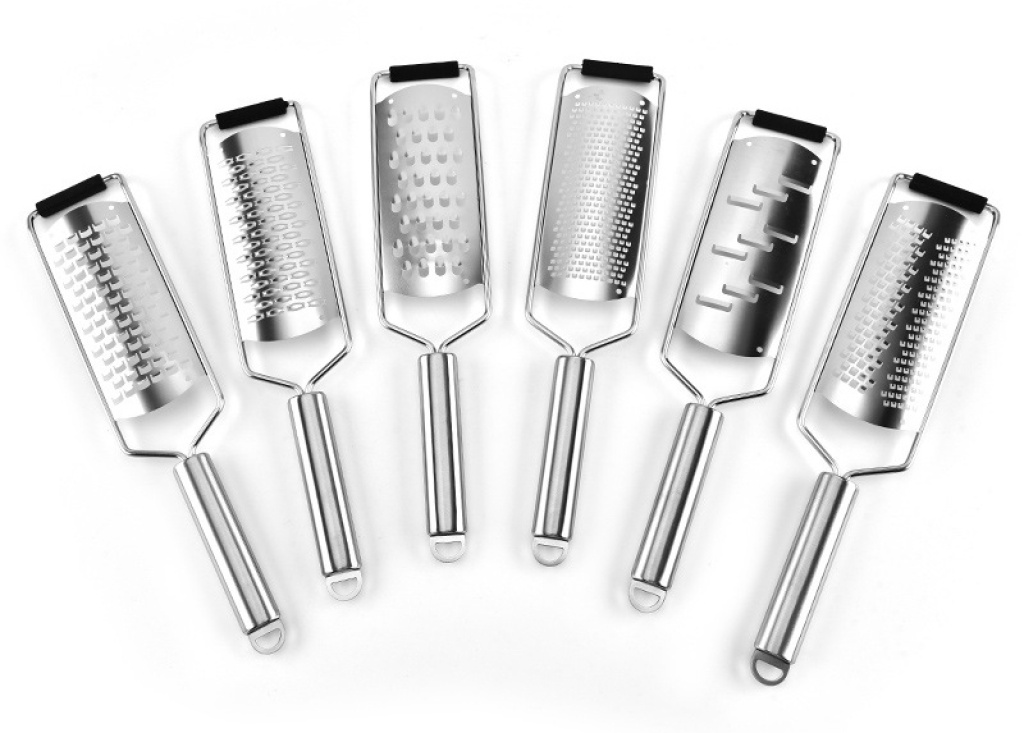 Stainless steel multi-functional grater, vegetable cheese grater, cheese grater, flat grater, kitchen small tools pic 16