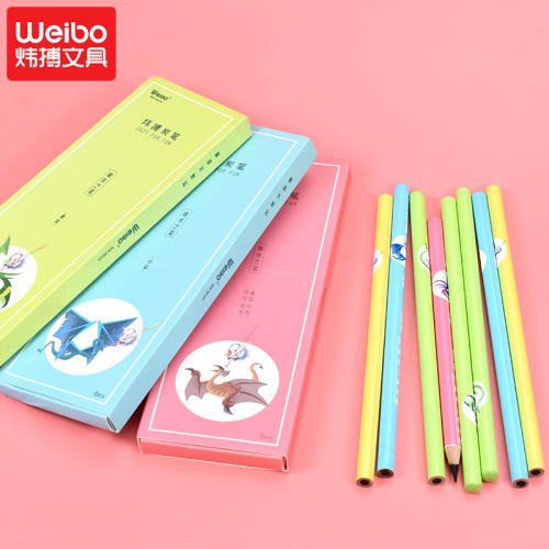 Weibo Stationery Supplies Wholesale Sketch Carbon Pen Student Art Painting Soft Carbon Creative Cute Jelly Color Charcoal Pen