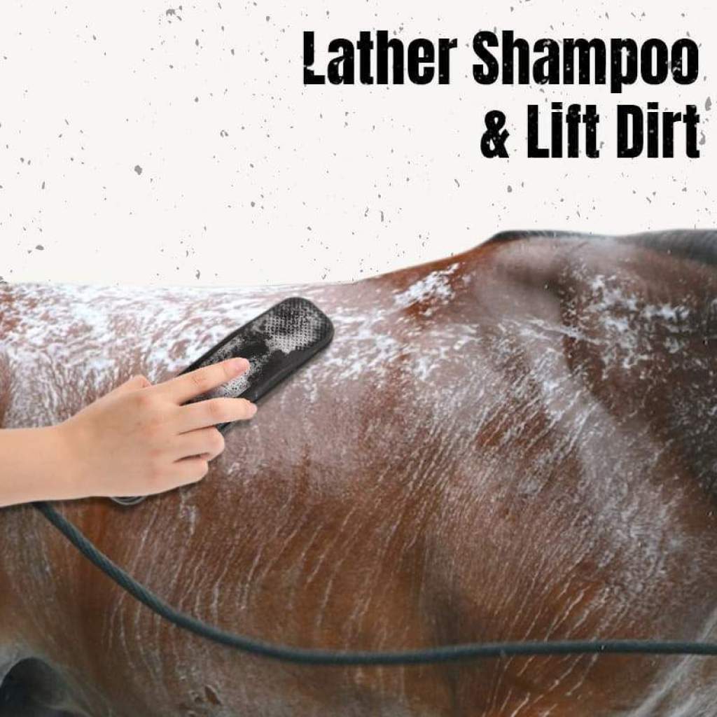 Amazon StripHair, a multi-functional horse brush, is a cleaning and massage tool for horses pic 17