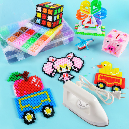 Hand-Made DIY Set Puzzle Children‘s Early Education Educational Toys 3D 3D Adult spell Beans