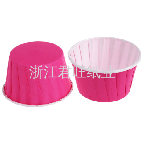 Factory Direct Disposable Cake Cup Machine Cup Solid Color Rolling Cup 5039 25 PVC Barrel Cake Cup