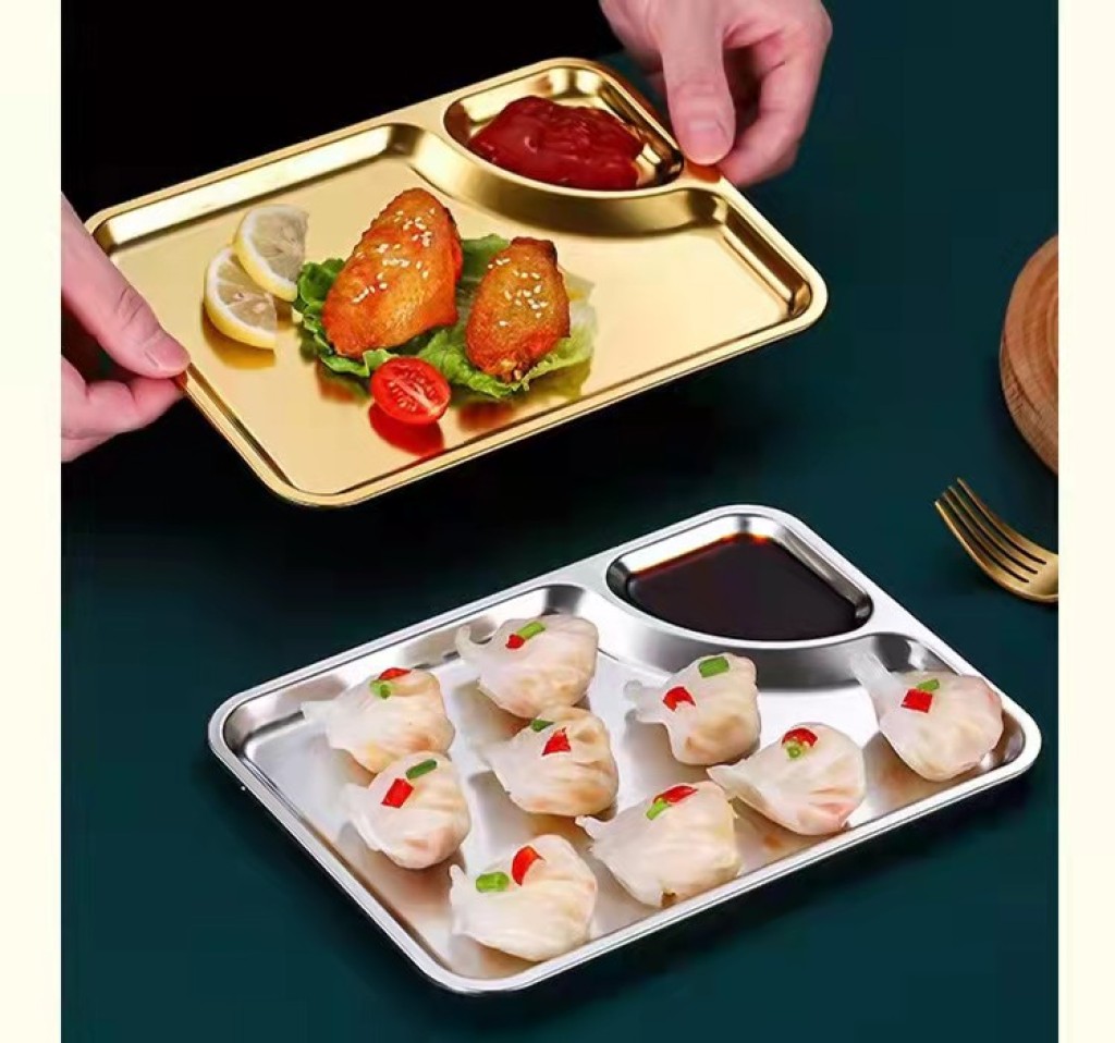 New stainless steel multi-functional grilling basin, vegetable washing, draining and water filtering basin, color box set, 2-4 pieces wholesale pic 11