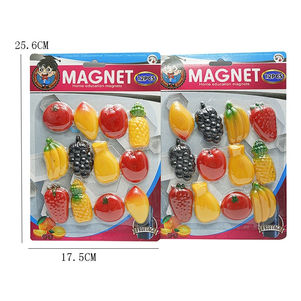 Vegetable refrigerator stickers, cartoon cute three-dimensional magnetic stickers, magnet creative magnetic stickers, a set of factory direct sales pic 13